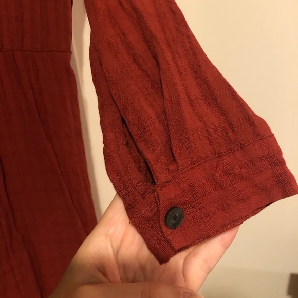 Anthropologie Maeve Bloomsbury Tie Dress - Picture 6 of 9